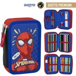 PENCIL CASE WITH ACCESSORIES GIOTTO SPIDERMAN