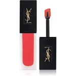 Yves Saint Laurent Tatouage Couture Velvet Cream vysoce pigmentovaná krémová rtěnka s matným efektem odstín 202 Coral Symbol 6 ml