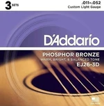 D'Addario EJ26-3D Corzi chitare acustice