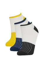 DEFACTO Size 3-Pack Cotton Ankle Socks