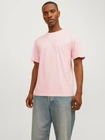 Light pink men's T-shirt Jack & Jones Vesterbro