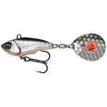 Savage gear fat tail spin sinking dirty silver - 5,5 cm 9 g