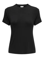 Jacqueline de Yong Dámske tričko JDYCOMO Regular Fit 15328940 Black M