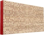 Mega Acoustic FiberPRO120 Binary Diffuser Sonoma Oak/Red Panel de madera absorbente