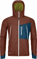 Ortovox Swisswool Piz Boè M Outdoorová bunda Clay Orange M