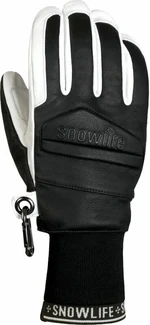 Snowlife Classic Leather Glove Black/White M Guantes de esquí