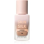 Makeup Revolution Skin Silk Serum Foundation ľahký make-up s rozjasňujúcim účinkom odtieň F10 23 ml