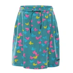 Children's skirt ALPINE PRO ZIRIDO porcelain green variant PA