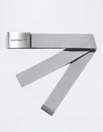 Carhartt WIP Clip Belt Chrome Sonic Silver