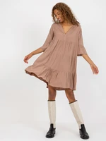 Dress-D73761M30214A3-dark beige