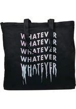 Oversize Canvas Tote Bag Black