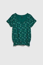 WOMEN'S T-SHIRT L-TS-4054 PALM LEAF