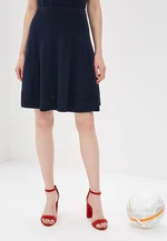 Tommy Hilfiger Sukňa - TRINITY SWTR SKIRT modrá