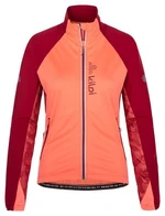 Women's running jacket Kilpi NORDIM-W coral