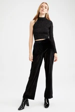 DEFACTO Wide Leg Corduroy Trousers