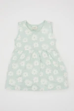 DEFACTO Baby Girl Patterned Sleeveless Dress