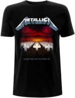 Metallica Tričko Master Of Puppets Tracks Black 2XL