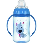 Canpol babies Tréningový hrnček s úchytmi Cute Animals 320 ml psík