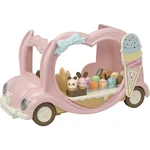 Sylvanian Families Ružový zmrzlinársky automobil