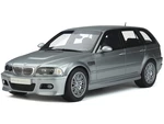 2000 BMW M3 E46 Touring Concept Chrome Shadow Metallic Limited Edition to 4000 pieces Worldwide 1/18 Model Car by Otto Mobile