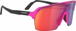 Rudy Project Spinshield Air Pink Fluo Matte/Multilaser Red Occhiali lifestyle
