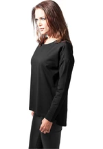 Women's Oversize Chiffon Crew blk/blk