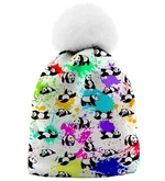 Mr. GUGU & Miss GO Woman's Colours Of Panda Beanie WB21WH 2251