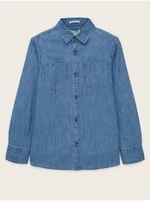 Blue Boys Denim Shirt Tom Tailor - Boys