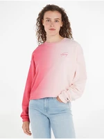 Pink Womens Sweatshirt Tommy Jeans - Women