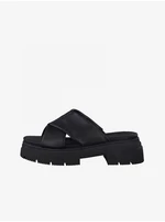 Black slippers Tamaris - Women's