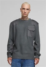 Military sweater anthracite