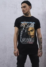 Black Tupac Retro T-Shirt