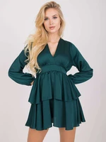 Dress-DHJ-SK-15178.45P-dark green