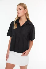 Trendyol Black Short Sleeve Shirt
