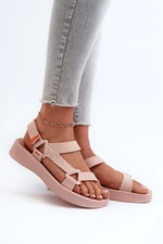 Velcro sandals ZAXY Light pink