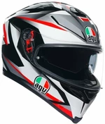 AGV K-5 S Multi Plasma White/Black/Red M/S Casque