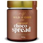 WILD & COCO Kokosová pomazánka čokoládová kokosová pomazánka s čokoládou 150 g