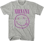 Nirvana Koszulka Purple Smiley Grey XL