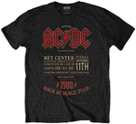 AC/DC Camiseta de manga corta Minnesota Black M