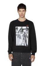 Diesel Sweatshirt - PR-S-GINN SWEAT-SHIRT black