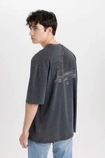 DEFACTO Batman Oversize Fit Printed Short Sleeve T-Shirt