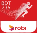 Robi 735 BDT Mobile Top-up BD