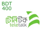 Teletalk 400 BDT Mobile Top-up BD