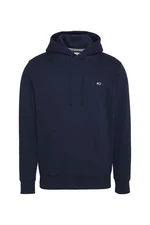 Tommy Jeans Mikina - TJM REGULAR FLEECE HOODIE modrá