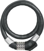 Abus Steel-O-Flex Raydo Pro 1460/85 KF Black Cavo d'acciaio-Serratura