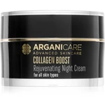 Arganicare Collagen Boost Rejuvenating Night Cream noční vyhlazující krém 50 ml