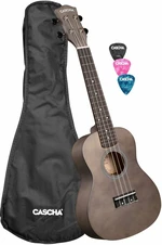 Cascha CUC100 Linden Black Ukulele da Concerto