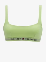 Neonově zelený horní díl plavek Tommy Hilfiger