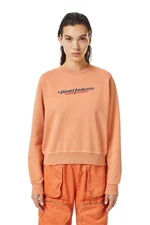 Diesel Mikina - F-REGGY-IND SWEAT-SHIRT oranžová