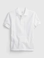 White Boys' Kids Polo Shirt Organic Catton GAP